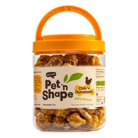 Pet 'n Shape Chik 'n Dumbbells Dog Treats High Protein (Size-3: 16 oz)
