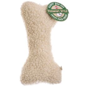 Spot Vermont Style Fleecy Bone Shaped Dog Toy Soft For Teething Puppies (Size-3: 12" Long)