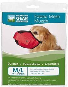 GG Fabric Mesh Muzzle (size-5: Medium/Large)