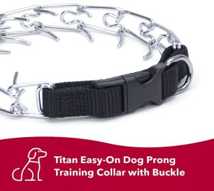"Dog Training Collar" by Titan Easy-On Pinch (Size-3: 14" Long x 2.0 mm)