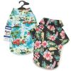 "Dogs Hawaiian Breeze Camp Shirt" by Casual Canine
