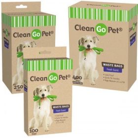 Clean Go Pet Fresh Scented Doggy Waste Bags Leakproof Pick-up Bags (size 6: 250 Count)