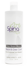 "Dog Black & Grey Body Wash" by Spina Organics (Size-3: 17 oz)