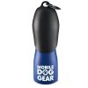 Stainless Steel Mobile Dog Gear 25 Oz Water Bottle, Blue, Gray, and Black