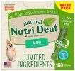 "Dog Dental Chews" by Nylabone Nutri Dent Fresh Breath