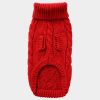 "Chalet Dog Sweater" by GF Pet Red One Hundred Percent Acrylic