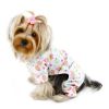 Pet Flannel PJ by Klippo Pet Cupcakes Fanatics - White