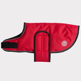 Dog Waterproof Blanket Jacket by GF Pet - Red (Color: Red - Small)