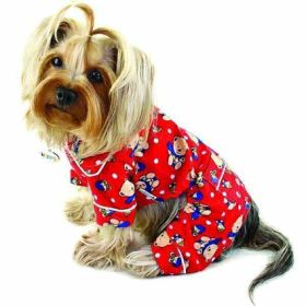 Klippo Pet Soft Flannel fabric Pajamas (size 6: XSmall)