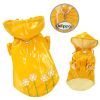 "Dog Raincoat" by Klippo Pet Polka Dots & Daisies