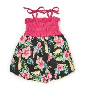 "CC Hawaiian Breeze Sundress" - Pink (Size-3: Xsmall)