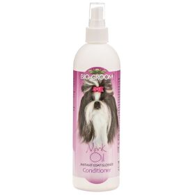 "Pet Grooming" Mink Oil Instant Coat Glosser Conditioner Sun Shield by Bio Groom (size-4: 12 oz)