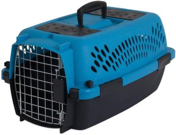 "Pet Porter Kennel" by Aspen Pet FashionBreeze - Blue and Black (size-4: Small (1 count))