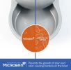 "Petmate Replendish Waterer" - Pearl Silver Gray Microban Protection Three Sizes