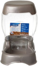 Petmate Cafe Pet Feeder With Automatic Gravity Design (Size-3: 3 lbs)