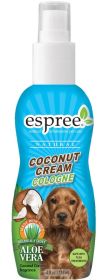 "Pet Coconut Cream Cologne" Fast Acting Ingredients by Espree (size-4: 4 oz)