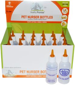 Four Paws Pet Nurser 24 2 oz Bottles Designed by Veterinarians and Breeders (size 4: 2 count)