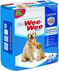 Four Paws Wee Wee Pads Original (size-4: 42 Count (3 x 14 ct))