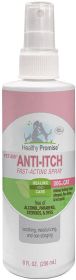 "Pet Aid Medicated Anti-Itch Spray" by Four Paws Non Sting Formula (size-4: 8 oz)