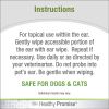 Relive Itching with Four Paws Healthy Promise Dog And Cat Ear Wipes