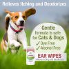 Relive Itching with Four Paws Healthy Promise Dog And Cat Ear Wipes