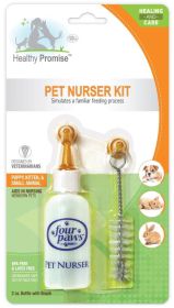 Pet Nurser Bottle with Brush Kit by Four Paws (size-4: 1 Count)