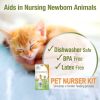 Pet Nurser Bottle with Brush Kit by Four Paws