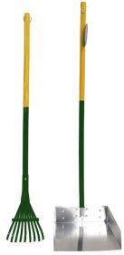 Durable Four Paws Wee-Wee Pan and Rake Set Large Will Not Rust (size-4: 2 Count)