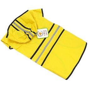 Fashion Pet Rainy Day Dog Slicker - Yellow (Color: Yellow, 4' Long x 3/8" Wide: Small)