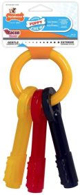 Nylabone Puppy Chew Teething Keys Chew Toy Helps Develop Jaws (Size-3: Large (For Dogs up to 35 lbs))