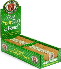 Natures Animals Dog Bone Biscuits Lamb and Rice (Size-3: 24 count)