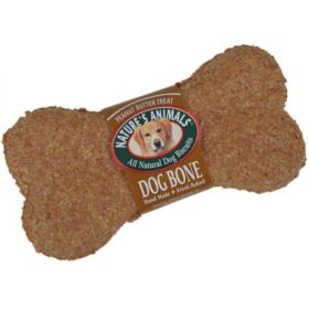 Natures Animals All Natural Dog Bone - Peanut Butter Flavor (size-4: 24 count)