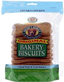 Natures Animals Original Bakery Biscuits Chunky Chicken (size-4: 13 oz)