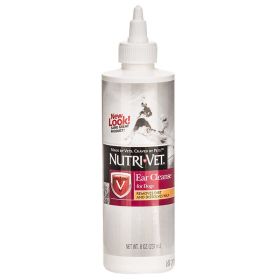 Ear Cleanse for Dogs by Nutri-Vet Is Scientifically Developed For Pets Ears Aids (size-4: 8 oz)