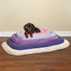 "Dog Sherpa Crate Bed" by Slumber Pet  - Purple