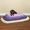 Sherpa Crate Bed by Slumber Pet  - Purple