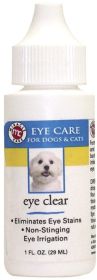 Miracle Care Eye Clear for Dogs and Cats Gentle Non-Stinging Formula (Size-3: 1 oz)