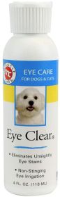 Miracle Care Eye Clear for Dogs and Cats Gentle Non-Stinging Formula (Size-3: 24 oz (6 x 4 oz))