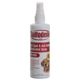 "Dog Hot Spot and Itch Relief Skin Spray" by Sulfodene - Medicated (size-4: 8 oz)