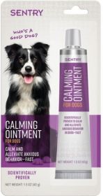 "Fast Acting Dog Calming Ointment" by Sentry Alleviates Anxious Behavior (Size-3: 2.5 oz)