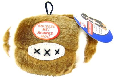 Spot Spotbites Plush Football Dog Toy Fetch Contains Squesker (size 6: 12 Count)