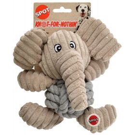 "Dog Squeaker Nothin Dog Toy" by Spot Knot (size 6: 1 Count)