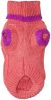 "Cable Knit Dog Sweater" by Fashion Pet - Pink