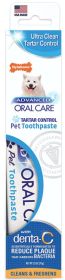 "Advanced Dog Oral Care Tartar Control Toothpaste" by Nylabone (size-4: 2.5 oz)
