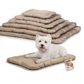 "Crate Mat" by Slumber Pet MegaRuff Pet Brown (Color: Brown: Small)