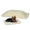 Slumber Pet Double Sided Sherpa Mat Bedding Natural