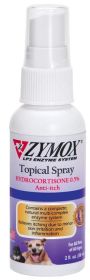 "Zymox Topical Spray with Hydrocortisone" for Dogs and Cats (size-4: 2 oz)