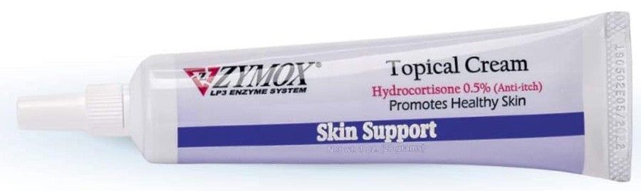 Dog Hydrocortisone Topical Cream by Zymox Skin Support (Size-3: 1 oz)